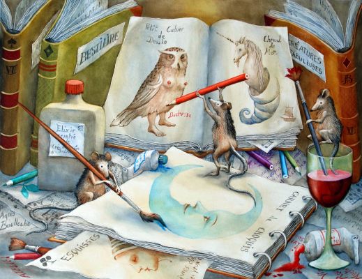 © Agnès Boulloche,, ESQUISSES, 5 F
