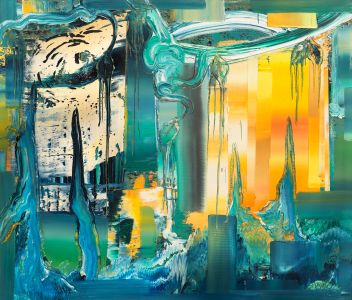 2_Brixy, Surprise, 2016, Öl auf Nessel, 120 x 140 cm