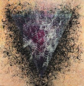 Nikzad Arabshahi Supernova IM1, Painting, 140x140 cm