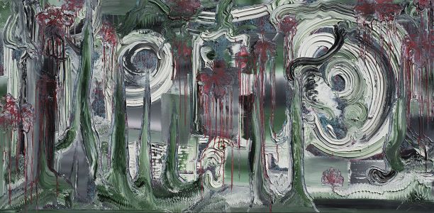 © Dietmar Brixy Tomorrow Oil 120 x 240 cm