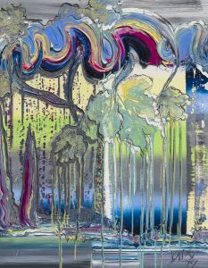 Brixy Horizon 6 2019 oil on canvas 90 x 70 cm